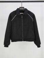 ست بامبر و شلوار سوییت مشکی - Image 7