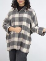 شکت پشمی مدل کیمونو - Image 5