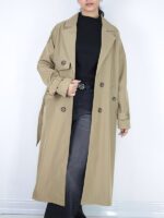 بارانی بلند سانتانا کمردار