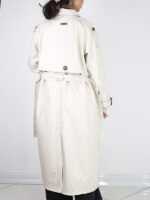 بارانی بلند سانتانا کمردار - Image 11