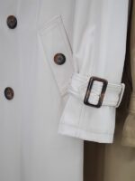 بارانی بلند سانتانا کمردار - Image 8