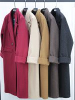 پالتو فوتر بلند تک دکمه - Image 2