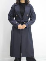 ترنج کت بلند کتان سوئیسی کجراه