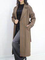 ترنج کت بلند کتان سوئیسی کجراه - Image 3