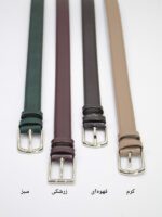 کمربند چرم باریک - Image 4