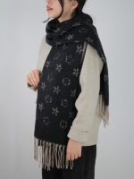 شال موهر مدل گل - Image 10