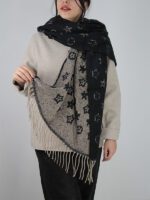 شال موهر مدل گل - Image 11