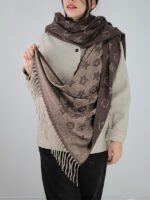 شال موهر مدل گل - Image 13