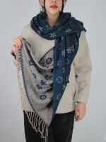 شال موهر مدل گل - Image 3