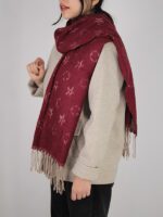 شال موهر مدل گل - Image 6