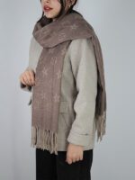 شال موهر مدل گل - Image 8