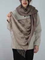 شال موهر مدل گل - Image 9
