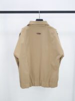 بامبر جکت یقه ایستاده کتان - Image 7